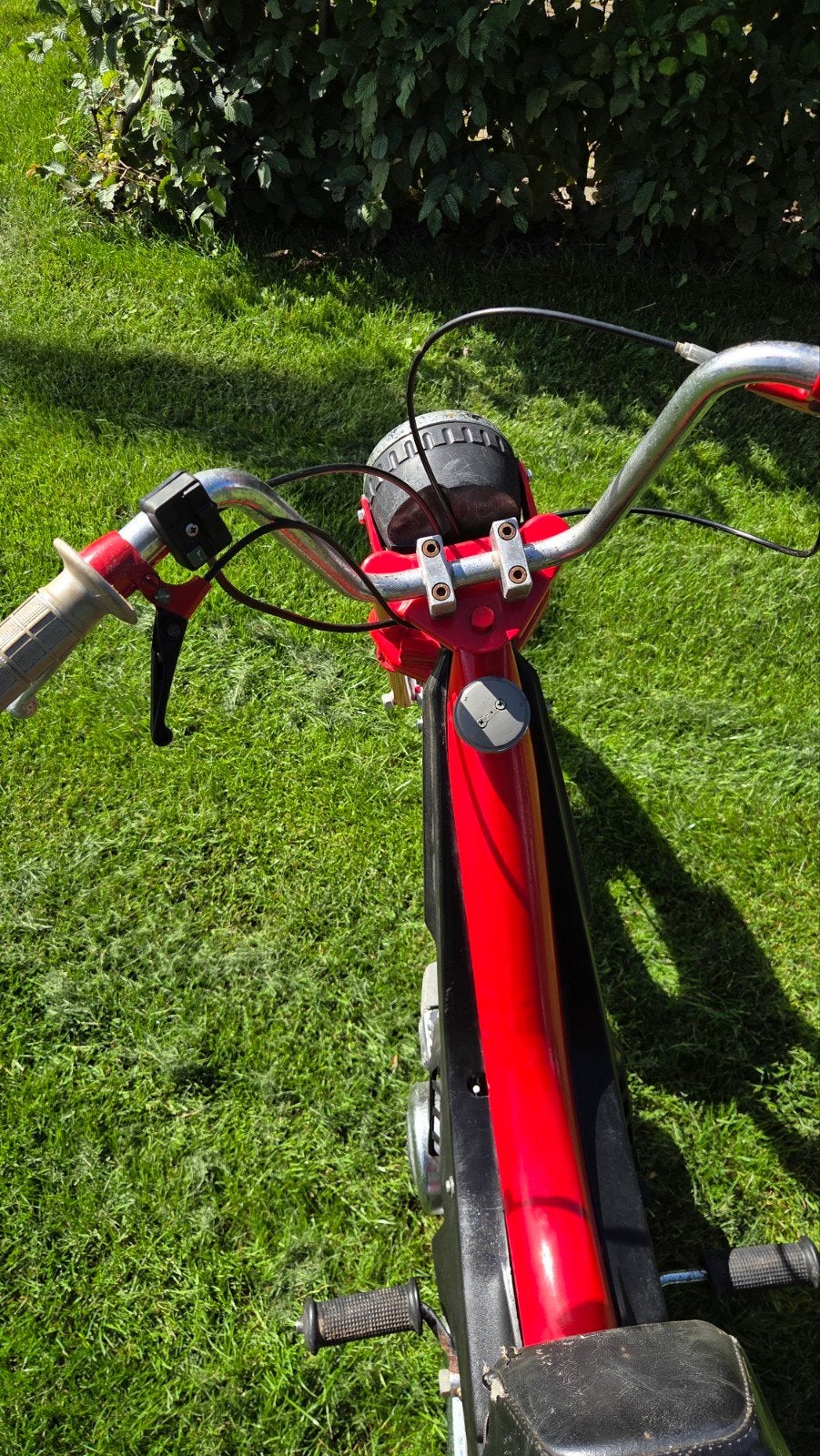 Puch Z-one bromfiets - Klassieke rode uitvoering, Ophalen, Gebruikt, 70 cc, Overige modellen
