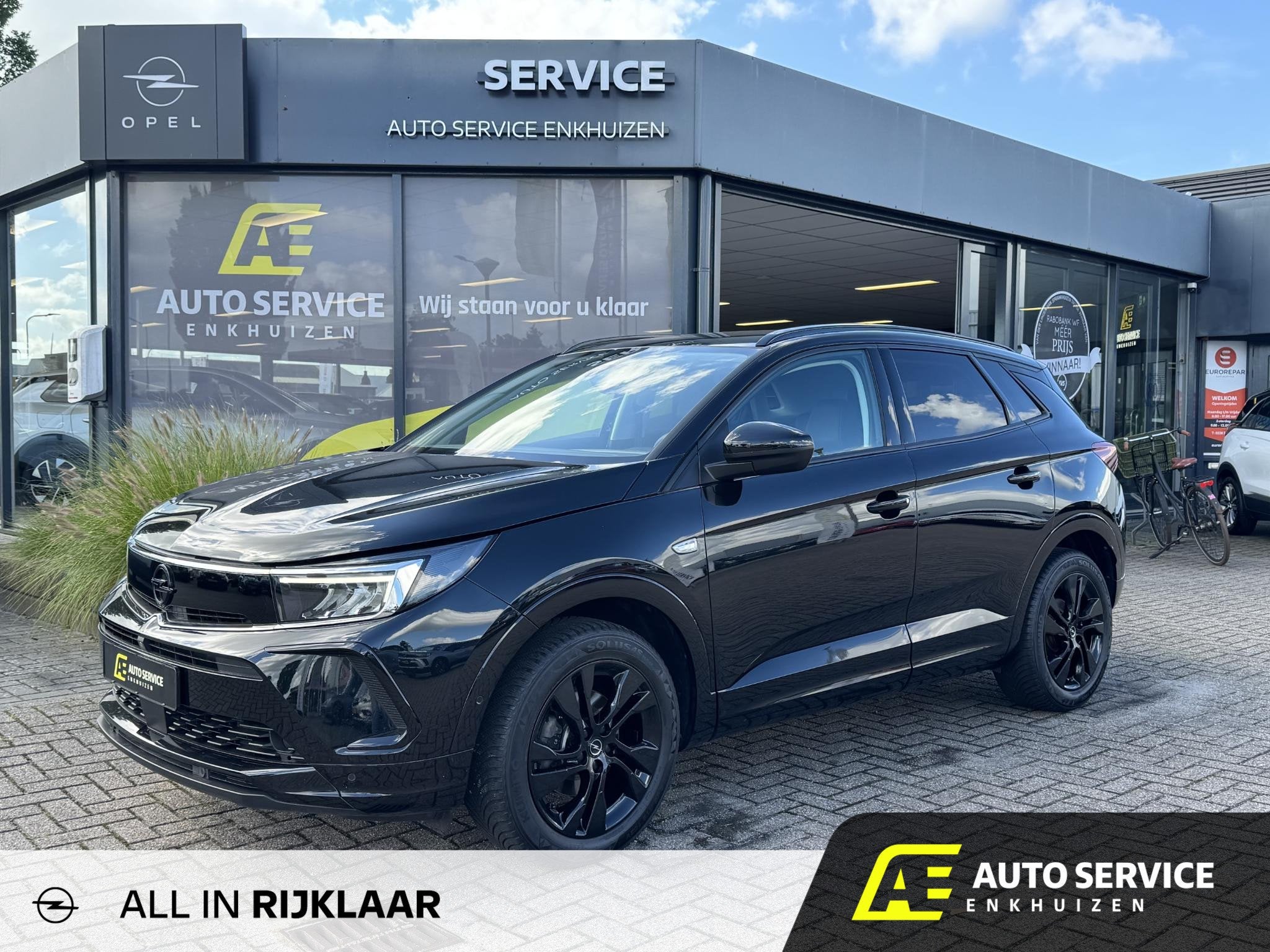 Opel Grandland 1.2 Turbo GS Line Rijklaar incl beurt en 12 M, Auto's, 15 km/l, Gebruikt, Euro 6, 1199 cc