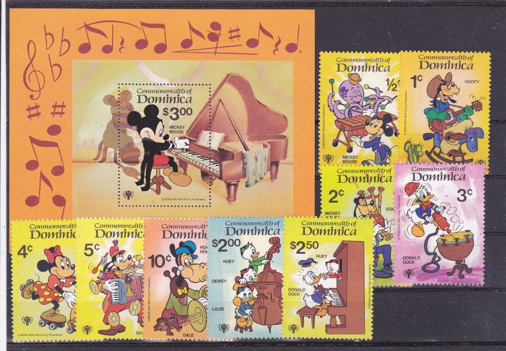 Disney Dominica 1979 (695), Verzenden, Postfris, Overige thema's