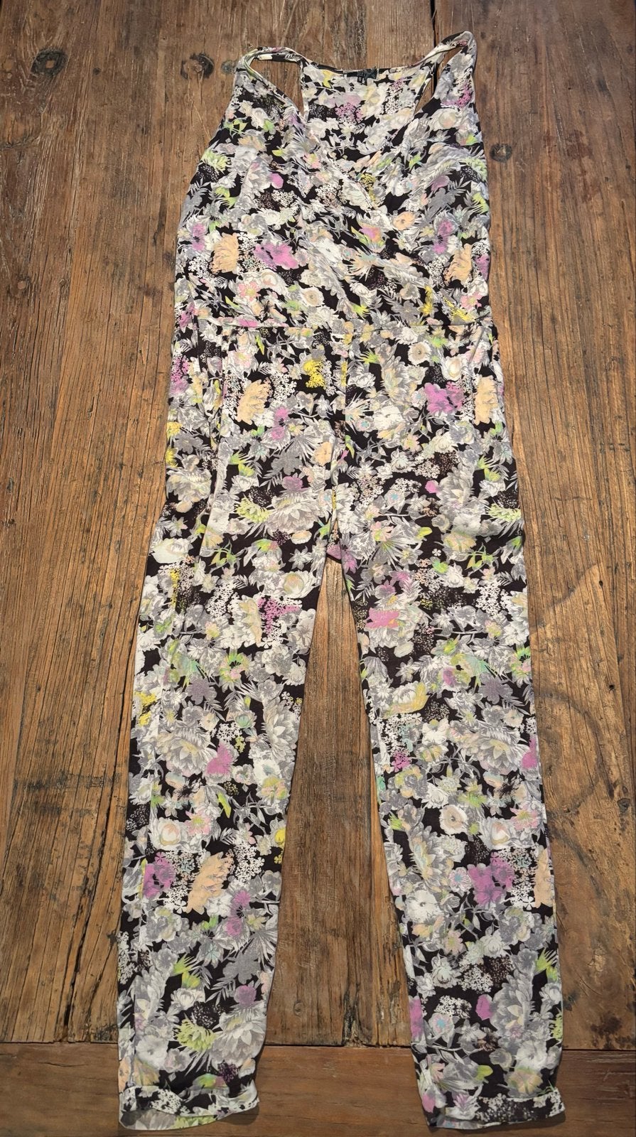 Dept Jumpsuit met Bloemenprint Maat M (Zgan), Ophalen of Verzenden, Zo goed als nieuw, Maat 38/40 (M), Meerkleurig