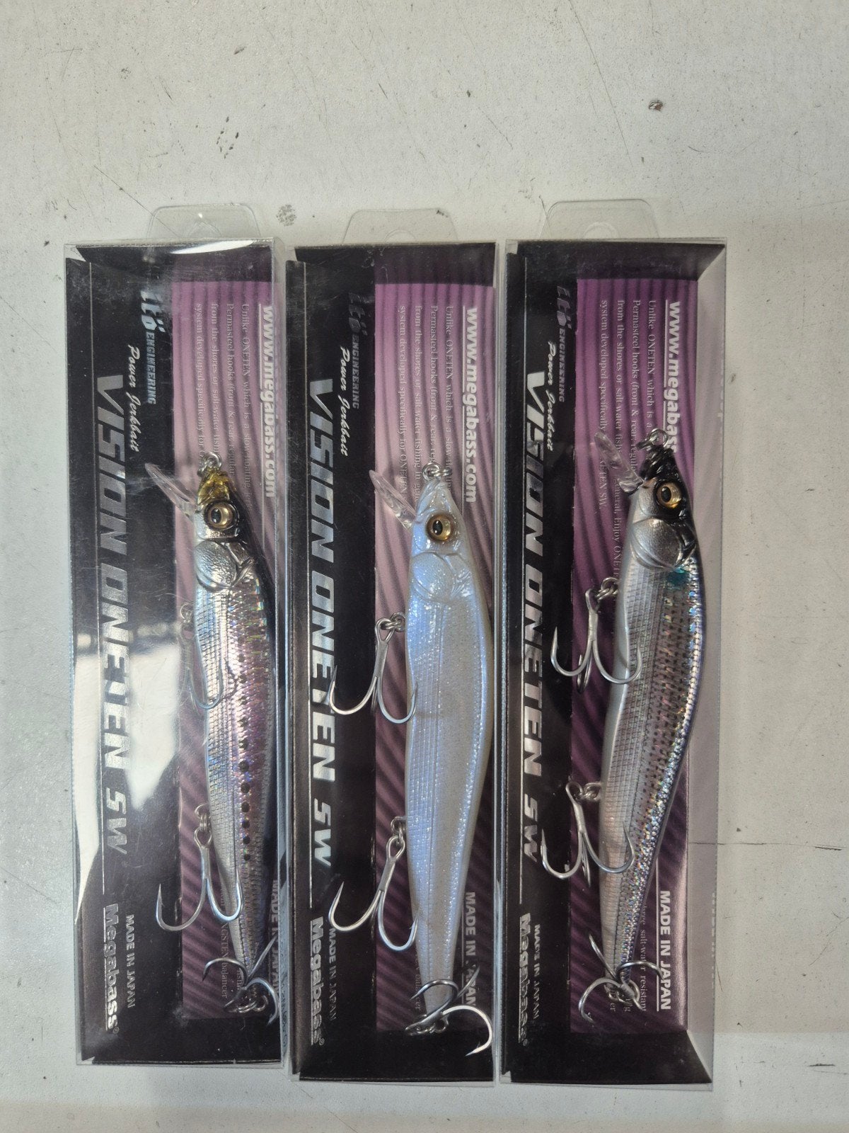 Megabass (Vision) Oneten SW, Watersport en Boten, Hengelsport | Roofvissen, Ophalen of Verzenden, Nieuw, Overige typen