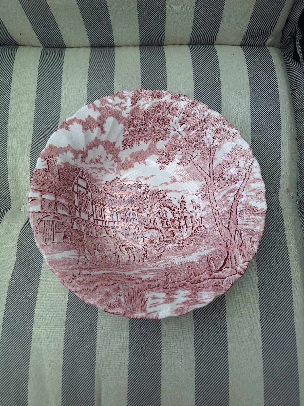 Myott Royal Mail Schaal - 21 cm diameter, Ophalen of Verzenden