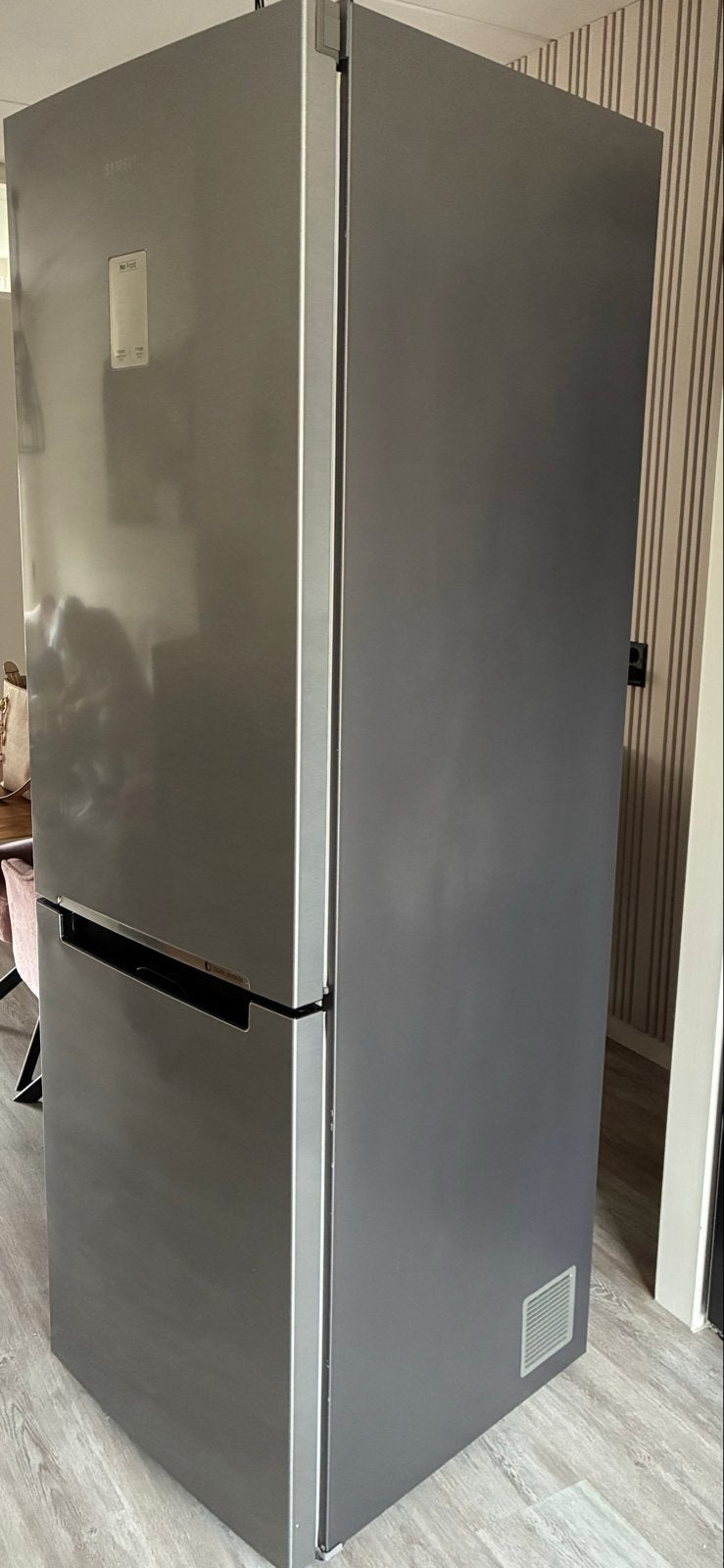 Samsung Koel-vriescombinatie gebruikt!!, Ophalen, Gebruikt, 200 liter of meer, 60 cm of meer