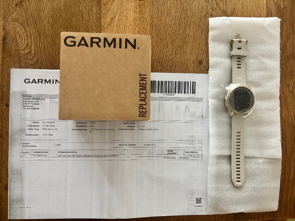 fēnix 7S Pro – Sapphire Solar Edition Soft Gold - 42 mm, Sieraden, Tassen en Uiterlijk, Sporthorloges, Garmin, Nieuw, Ophalen of Verzenden