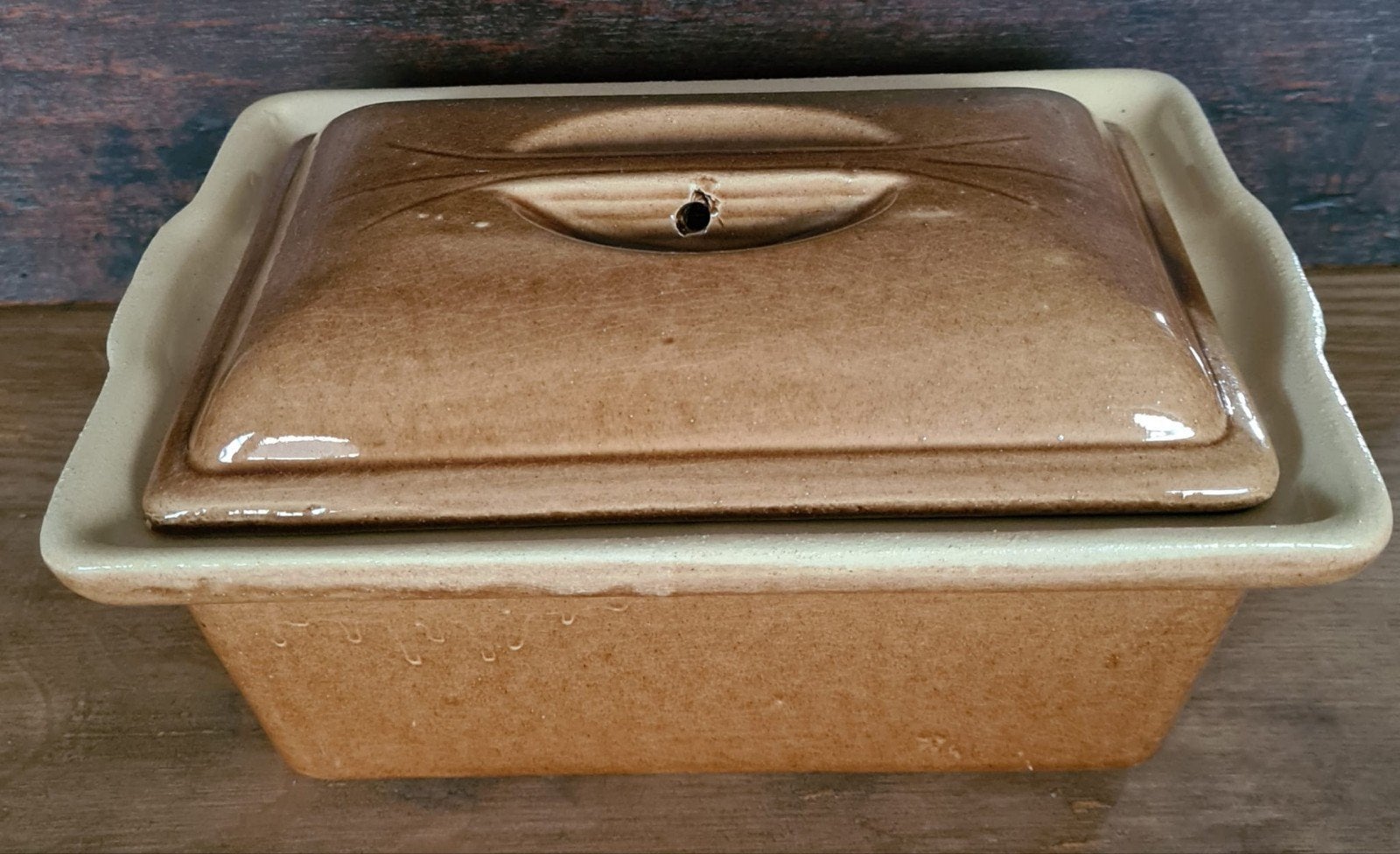 Made in France stoofpot/schaal (steen), Ophalen of Verzenden, Zo goed als nieuw, Rond, Glas