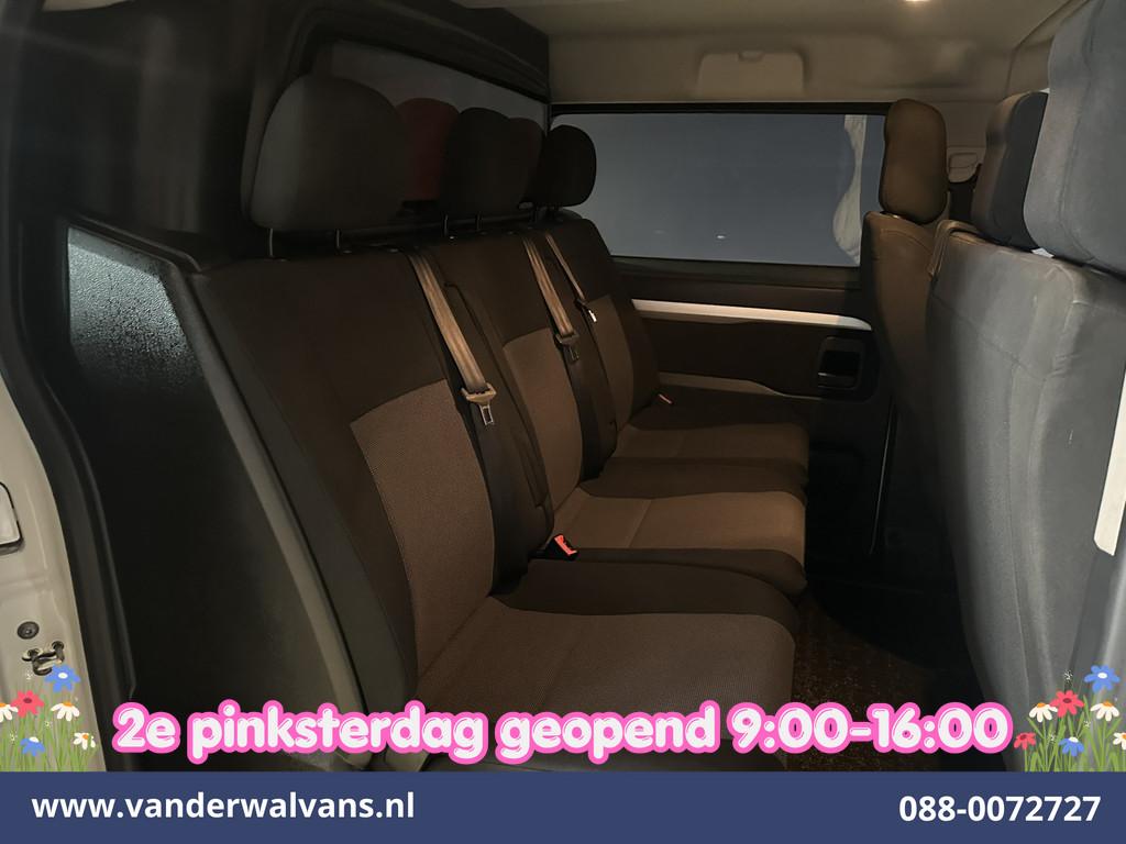 Opel Vivaro 2.0 CDTI 123pk L3H1 Dubbele Cabine Euro6 Airco |, Auto's, Stof, Gebruikt, 4 cilinders, 2500 kg