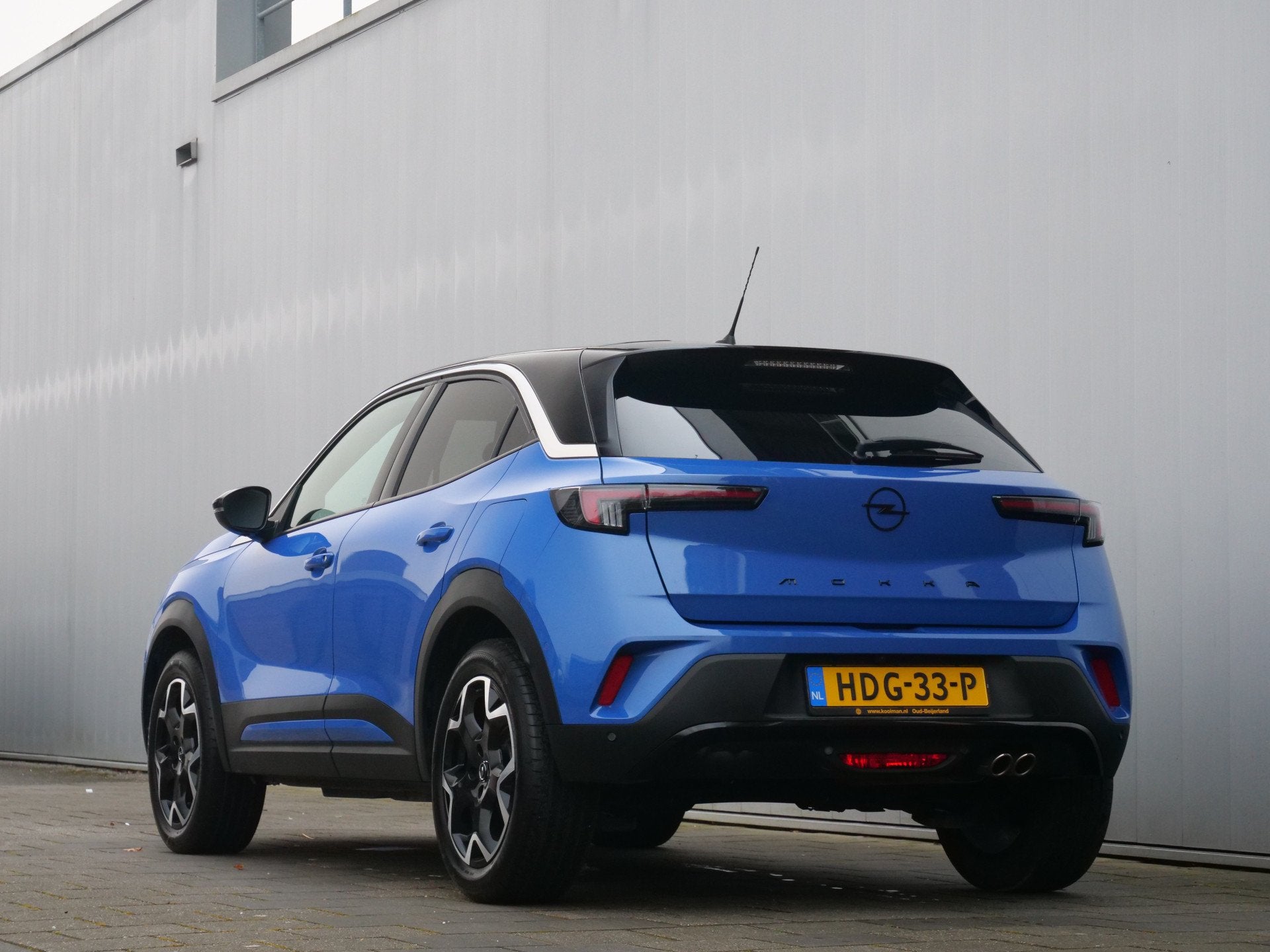 Opel Mokka 1.2 Turbo 130pk Ultimate Automaat Navigatie / LED, 1195 kg, 1199 cc, Blauw, Leder en Stof