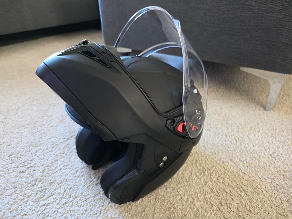 MT Optimus systeemhelm / klaphelm – maat M (57-58 cm), Motoren, Kleding | Motorhelmen, Ophalen of Verzenden, M, Systeemhelm, Overige merken