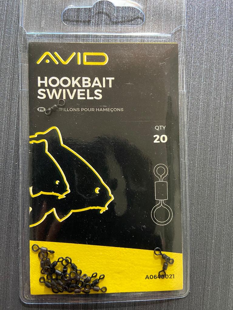 Avid Hookbait Swivels - 20 stuks, Ophalen of Verzenden, Nieuw, Overige typen