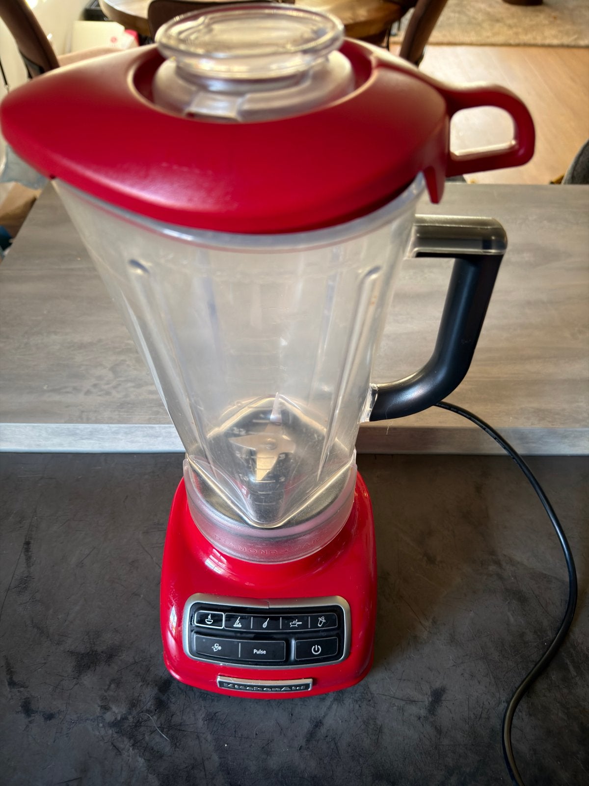 KitchenAid Blender 5KSB1585EER - Rood, in prima staat, Witgoed en Apparatuur, Blenders, Ophalen, Zo goed als nieuw, Blender