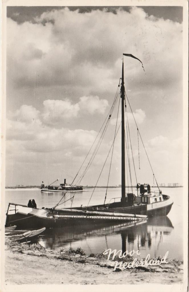 NEDERLAND Schip, Verzenden, 1960 tot 1980, Gelopen, Zuid-Holland
