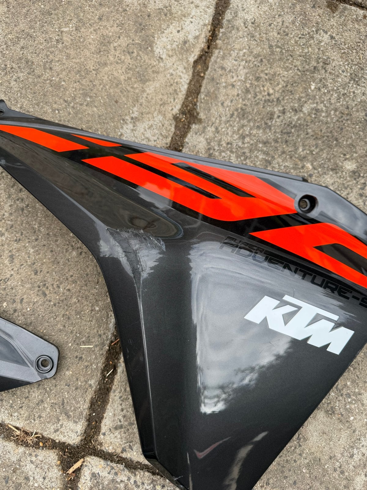 KTM 1290 Adventure S 2018 Kappen Set, Motoren, Ophalen, Gebruikt