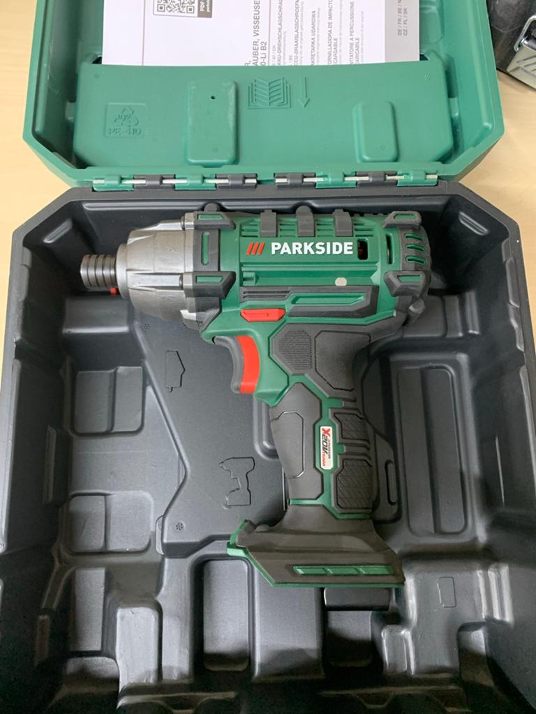 Parkside Accu Slagmoersleutel - Zo Goed Als Nieuw, Variabele snelheid, Overige typen, Ophalen of Verzenden, Zo goed als nieuw