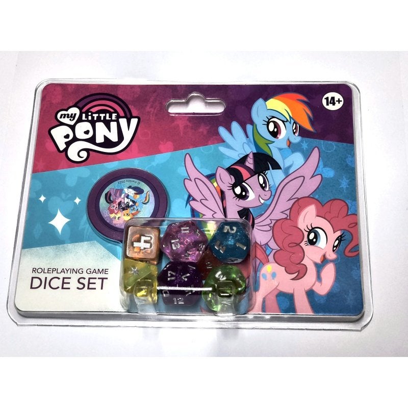 My Little Pony Dice Set, Nieuw, Contact@renegade-france.fr, Ophalen of Verzenden, Hasbro