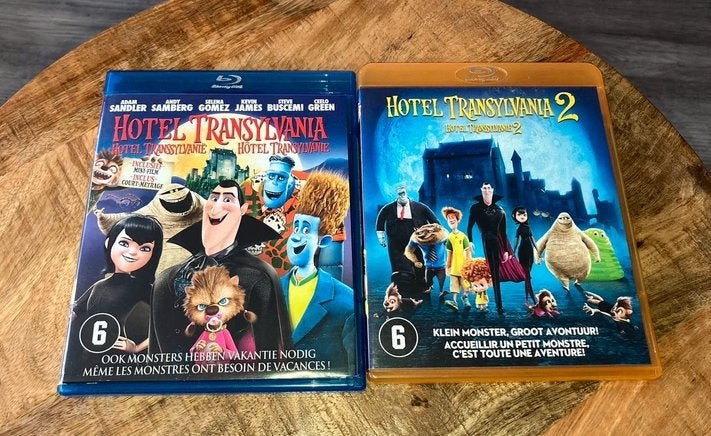 Hotel Transylvania 1 & 2 Blu-ray, Ophalen of Verzenden, Zo goed als nieuw