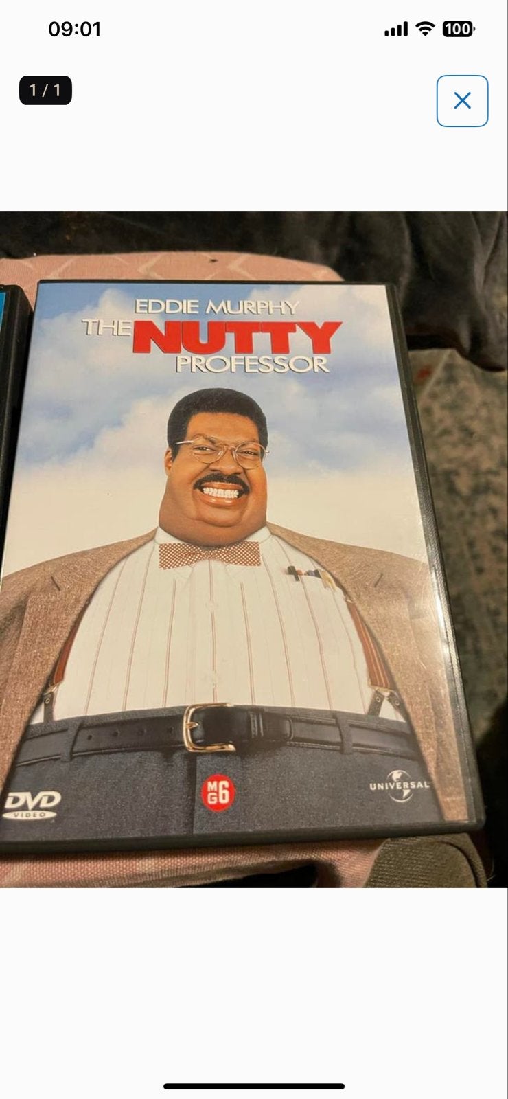 The Nutty Professor DVD - Eddie Murphy Komedie, Nederlands, Romantische komedie, Ophalen of Verzenden, Vanaf 6 jaar