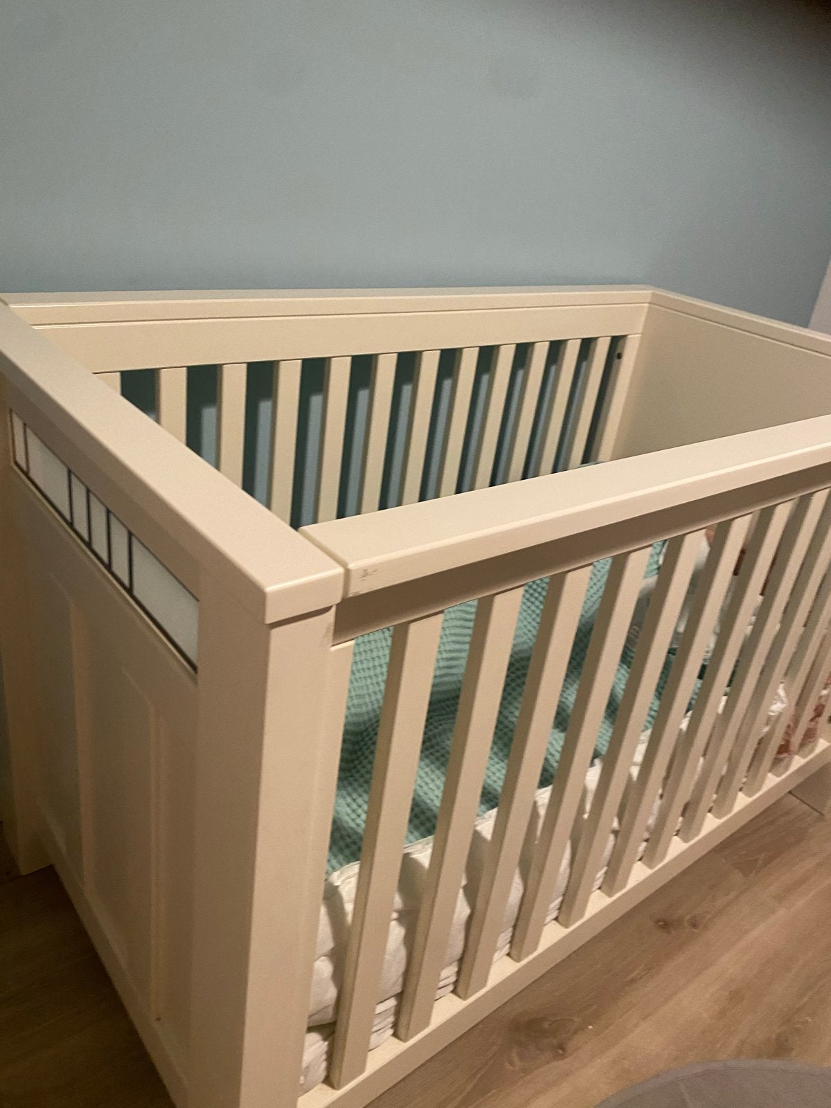 Mooi Ledikant voor Baby, Ophalen of Verzenden, Zo goed als nieuw, Ledikant