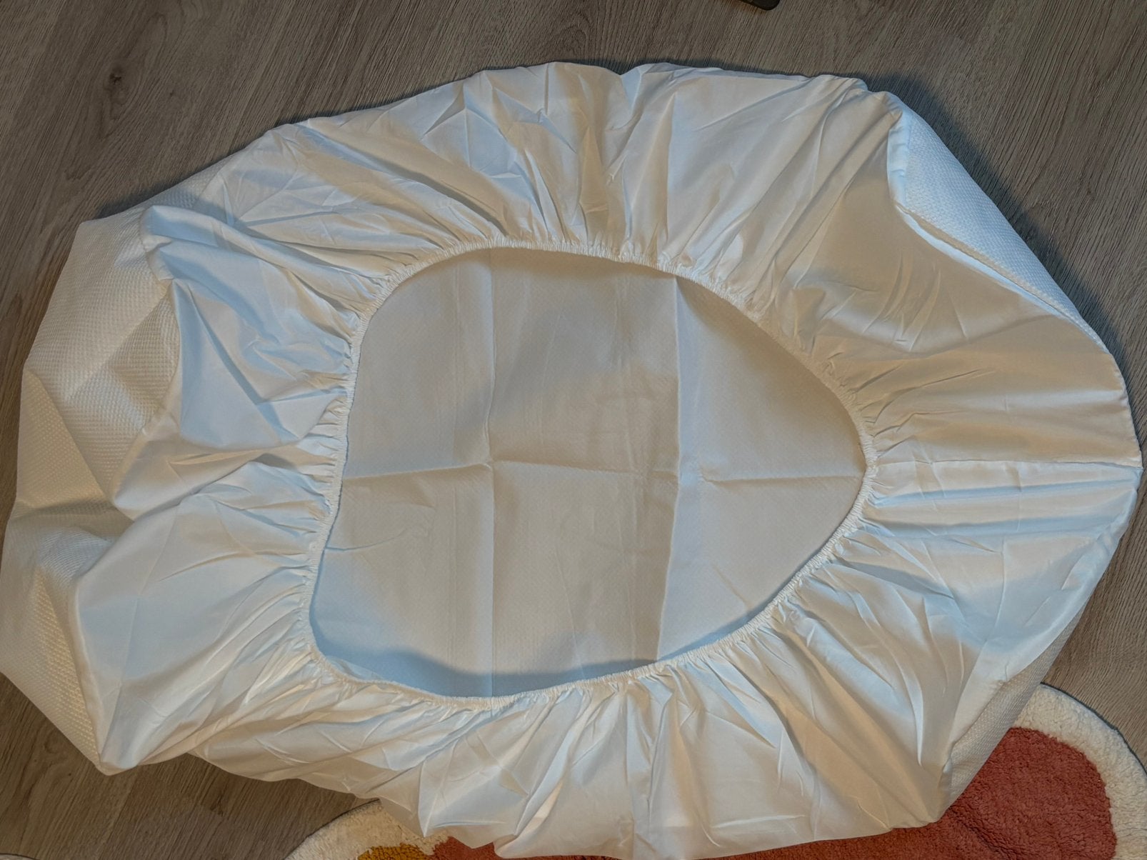 Ikea Lenast matrasbeschermer babymatras 60x120 nieuw, Jongetje of Meisje, Wit, Overige typen, Ophalen of Verzenden