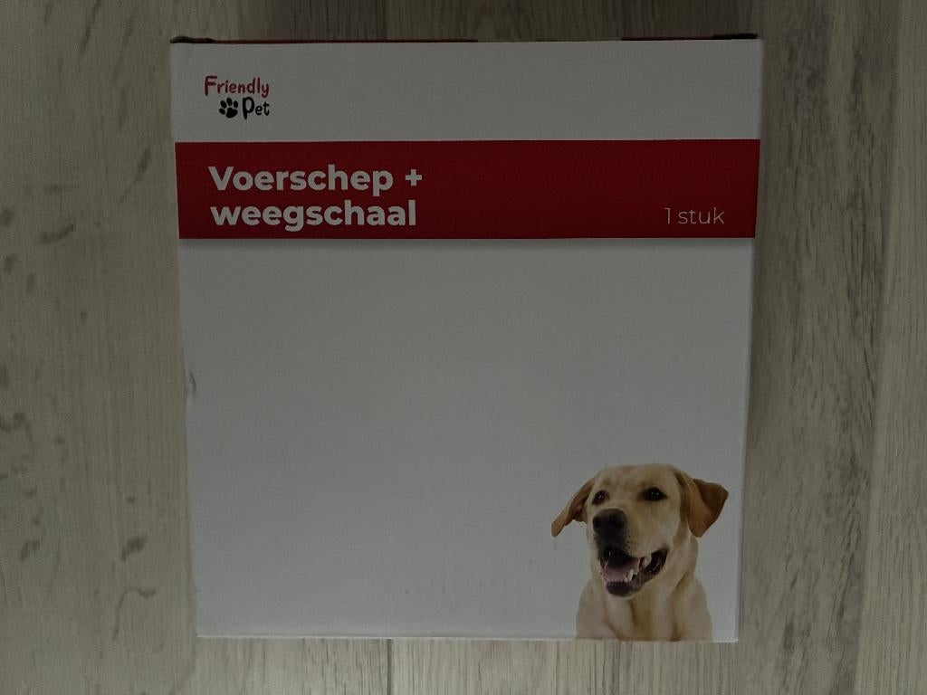 voerschep met weegschaal, Dieren en Toebehoren, Ophalen, Nieuw