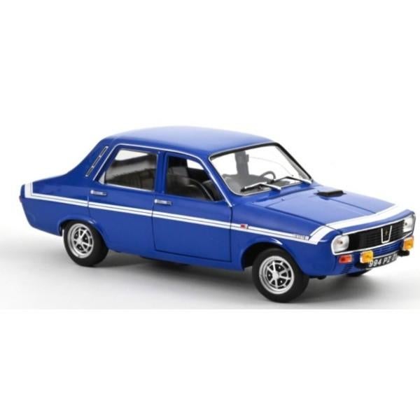 Renault 12 Gordini 1971 Blauw Modelauto 1/18 Norev 185210, Auto, Norev, Ophalen of Verzenden, Norev