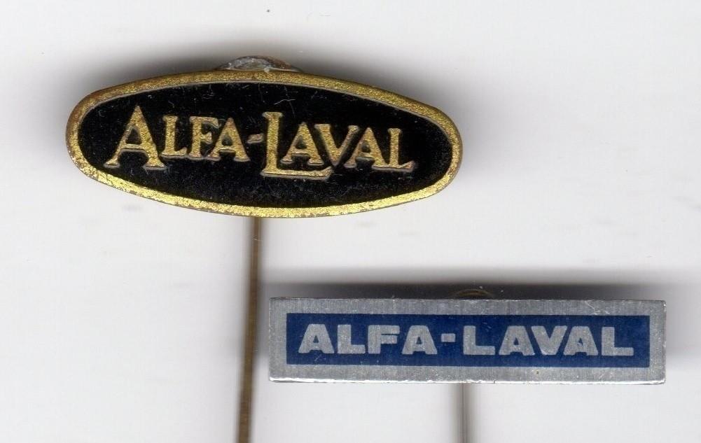 2 speldjes ALFA LAVAL MACHINES (A9), Ophalen of Verzenden, Gebruikt, Overige onderwerpen