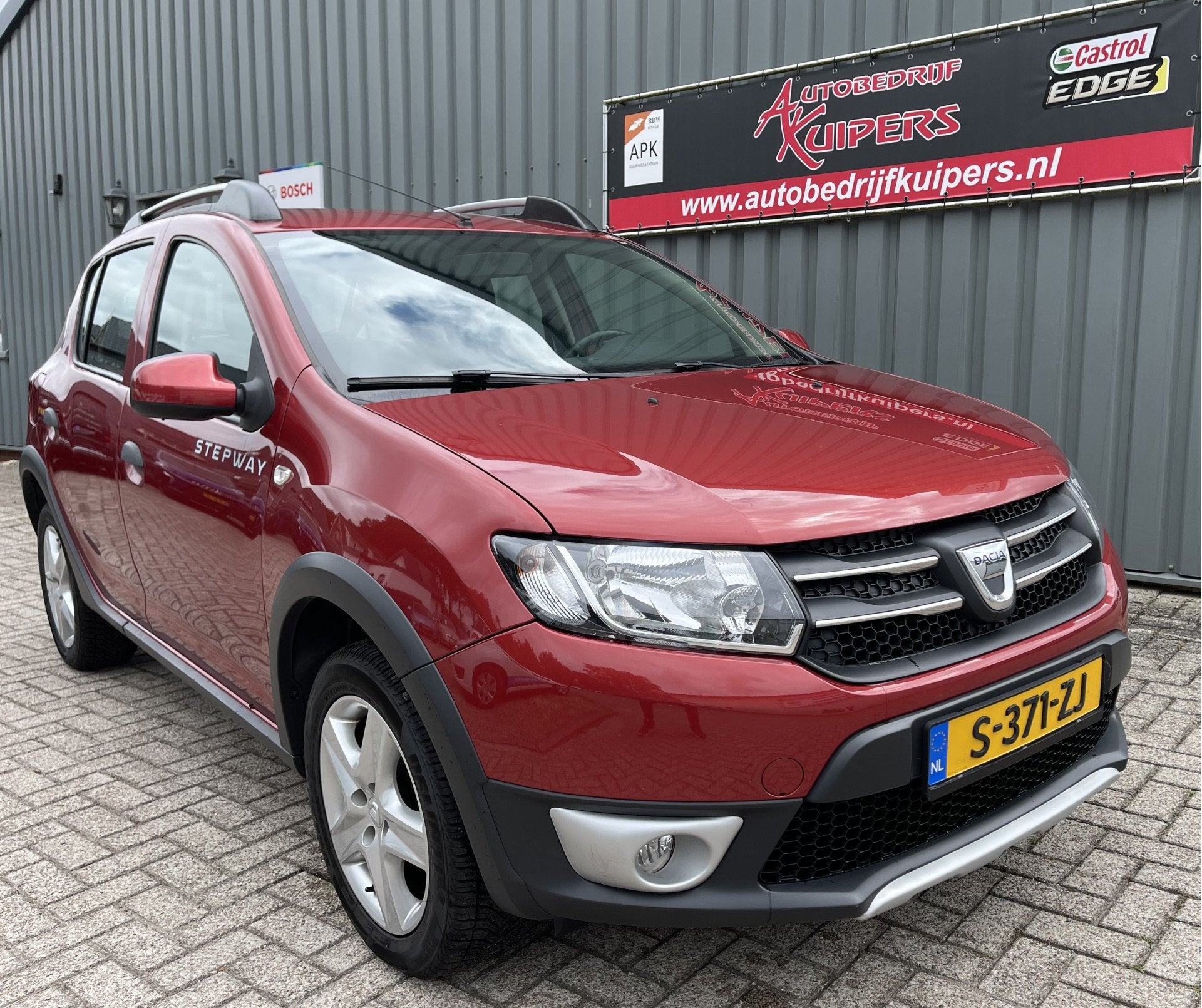 Dacia Sandero 0.9 TCe Blackline Airco.Cruise.Electr.pakketAu, Auto's, Voorwielaandrijving, 898 cc, Stof, Startonderbreker