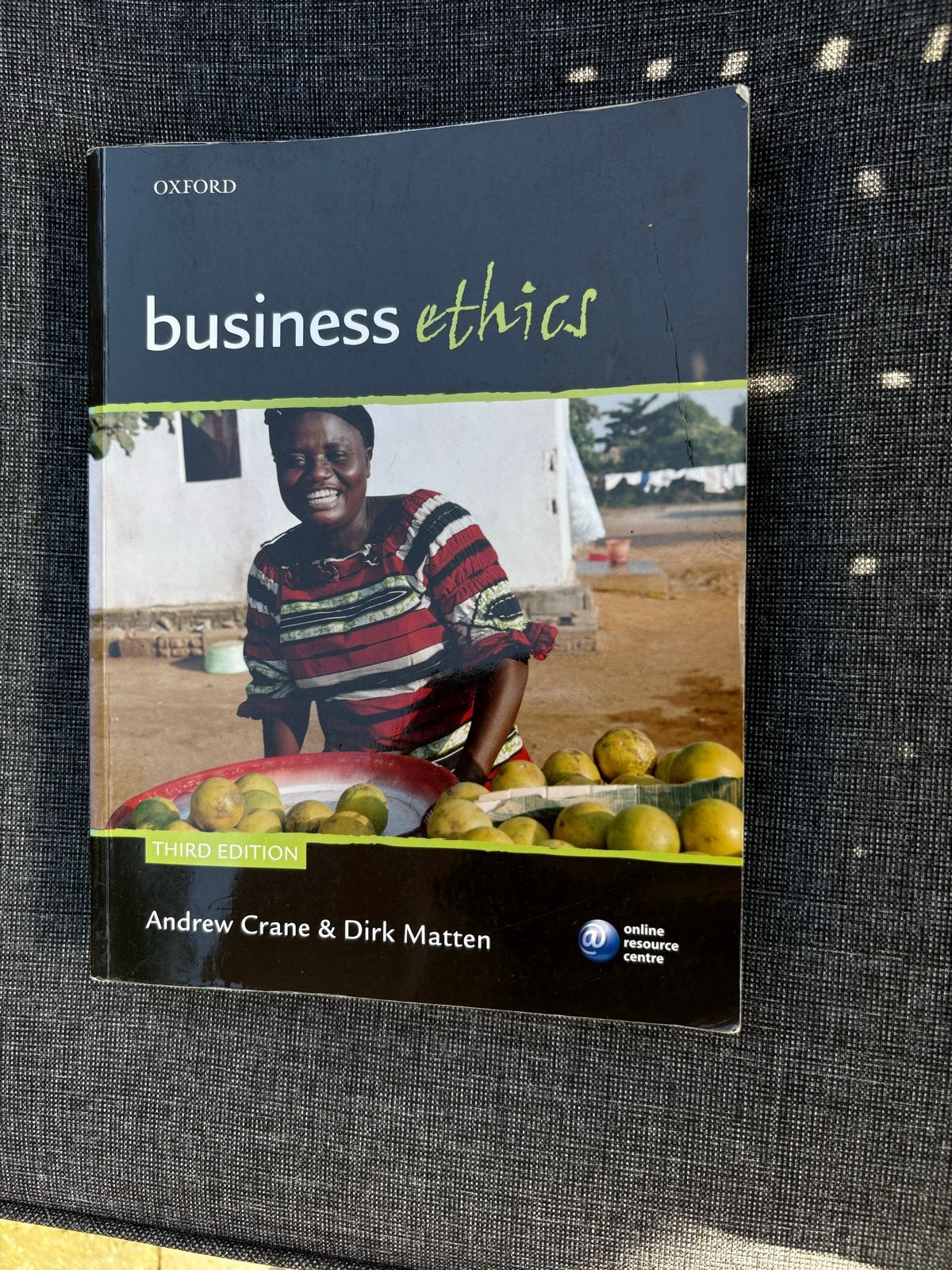 Business Ethics - Andrew Crane & Dirk Matten, Boeken, Studieboeken en Cursussen, Ophalen of Verzenden, Gamma, Gelezen, Niet van toepassing