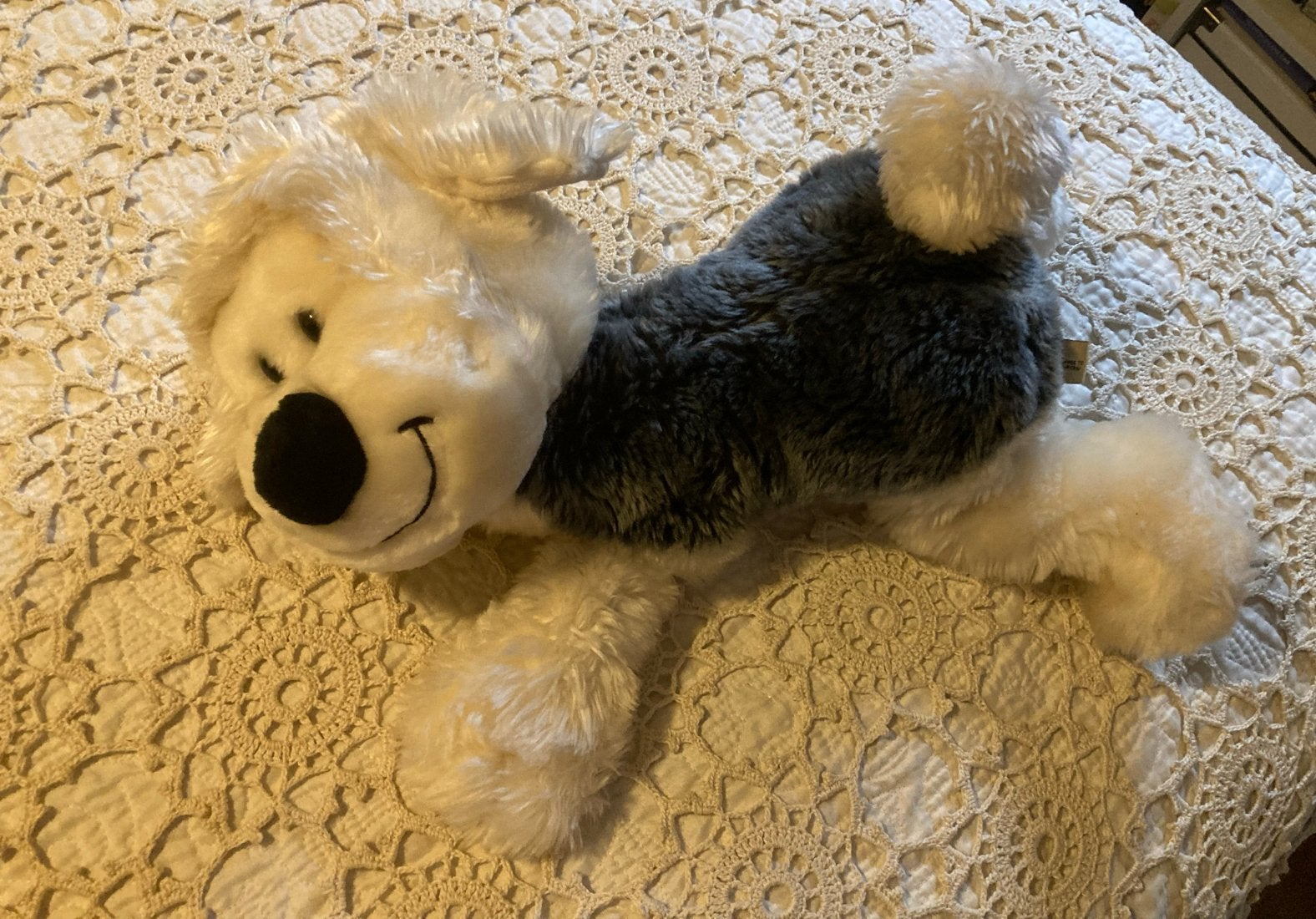 Samson van Studio 100, 45 cm, superzacht., Overige merken, Middelgroot (20 tot 80 cm), Wit, Hond
