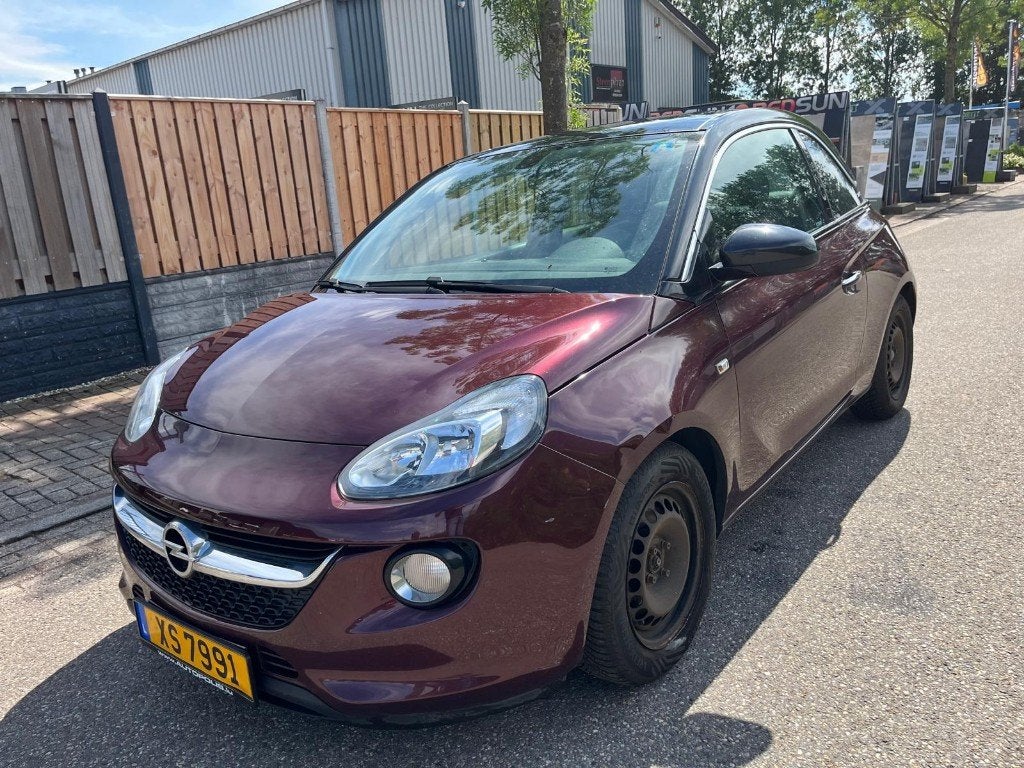 Opel Adam Glam 1.0 Turbo 116 pk met lichte rijdbare schade, Ophalen, Overige carrosserieën, Zilver of Grijs, 999 cc