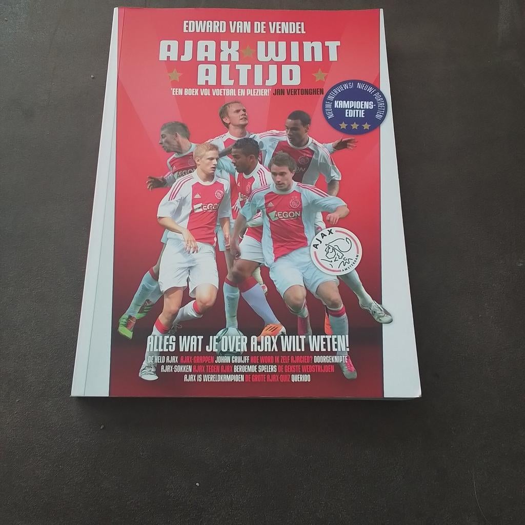 Ajax wint altijd, Ophalen of Verzenden, Zo goed als nieuw, Balsport