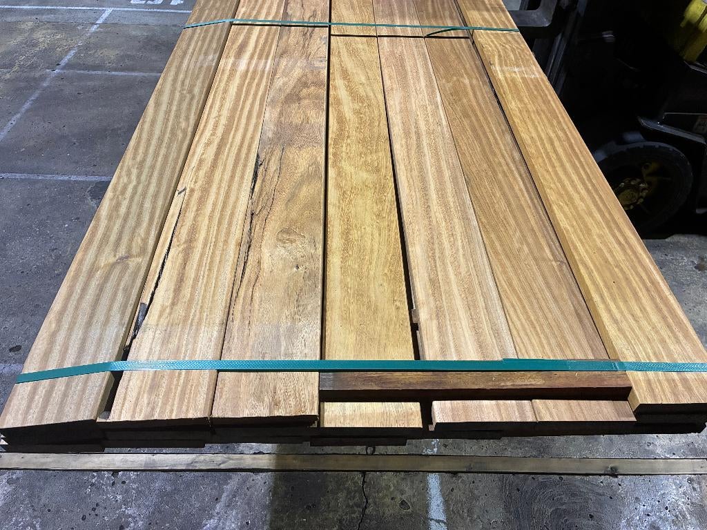 Vlonderplanken-planken-schutting-Hardhout-Tali-25x145mm, Ophalen, Nieuw, Hout