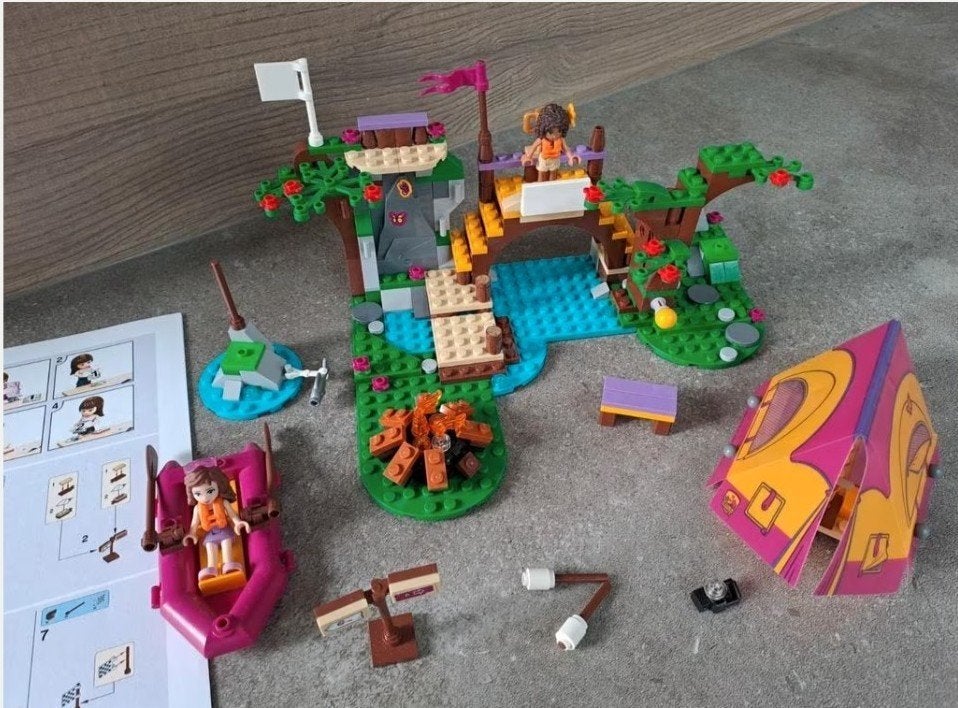 LEGO Friends 41121,LEGO set avontuur,LEGO kamperen,LEGO, Ophalen of Verzenden, Gebruikt, Complete set, Lego