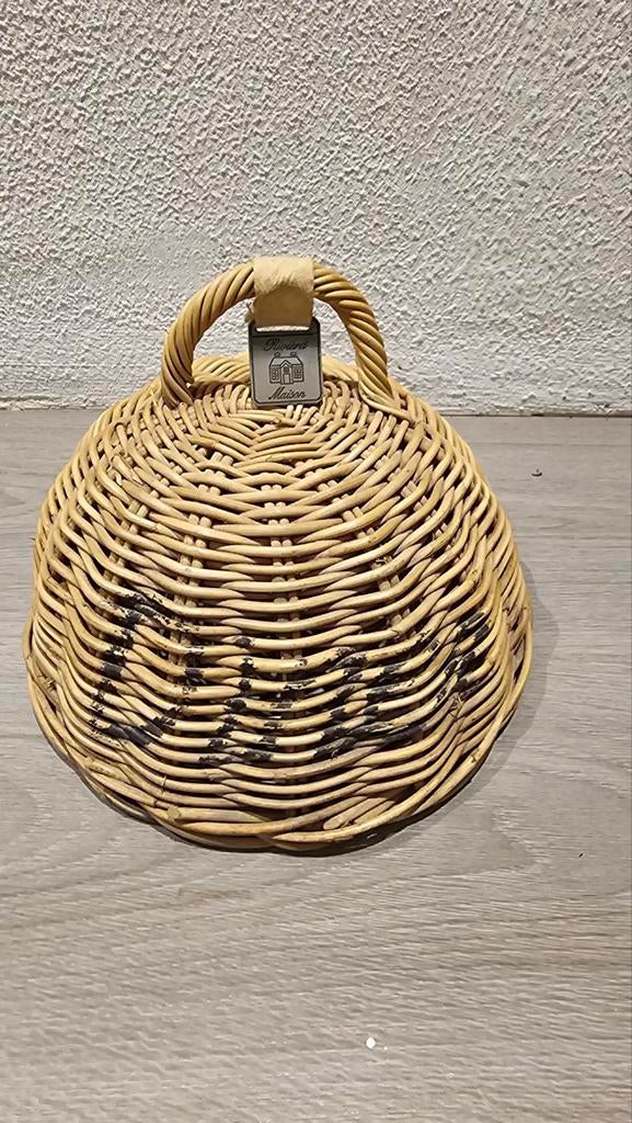 Riviera Maison FoodCover Afdekmand Rotan, Ophalen of Verzenden, Beige, Natuurlijk materiaal, Landelijk