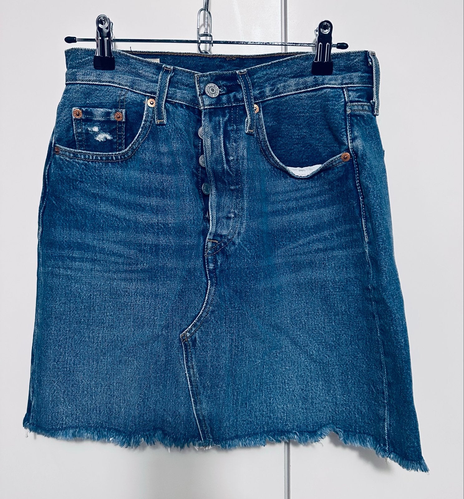 Levi's spijkerrokje maat 25 (XS), Kleding | Dames, Rokken, Blauw, Ophalen of Verzenden, Maat 34 (XS) of kleiner, Gedragen