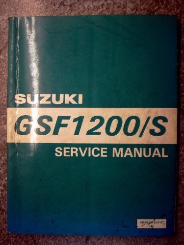 Suzuki GSF1200 GSF1200S 1996 Service Manual, Motoren, Verzenden, Suzuki