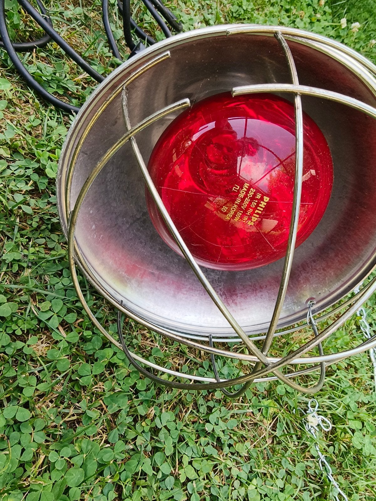 Warmtelamp infrarood 150W, Ophalen of Verzenden, Zo goed als nieuw