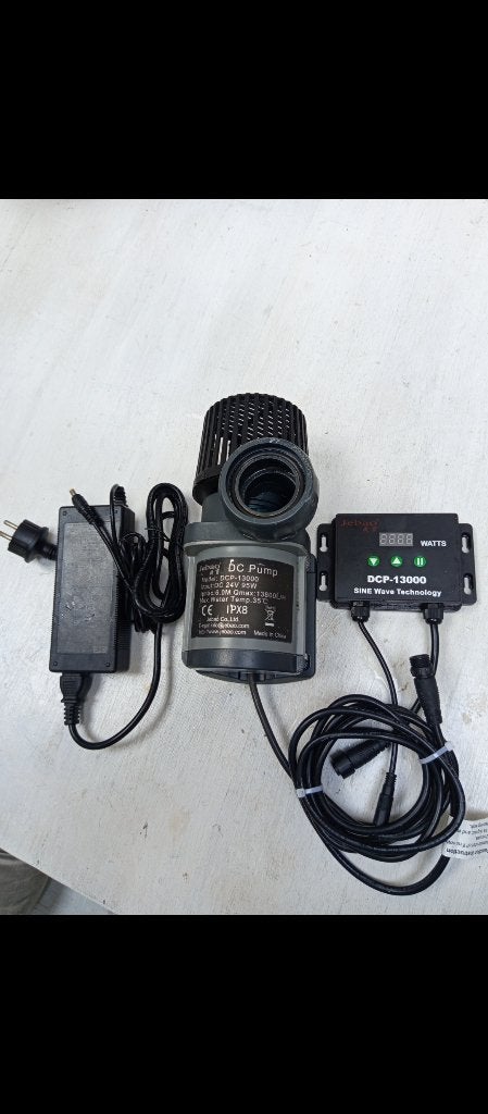 Jecod DCP 13000 l opvoerpomp, Gebruikt, Overige merken, Ophalen of Verzenden, Inclusief controller