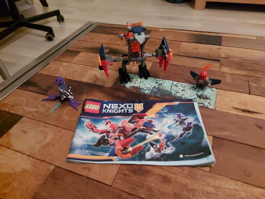 Lego Nexo Knights 70361 - Compleet!, Ophalen of Verzenden, Zo goed als nieuw, Complete set, Lego