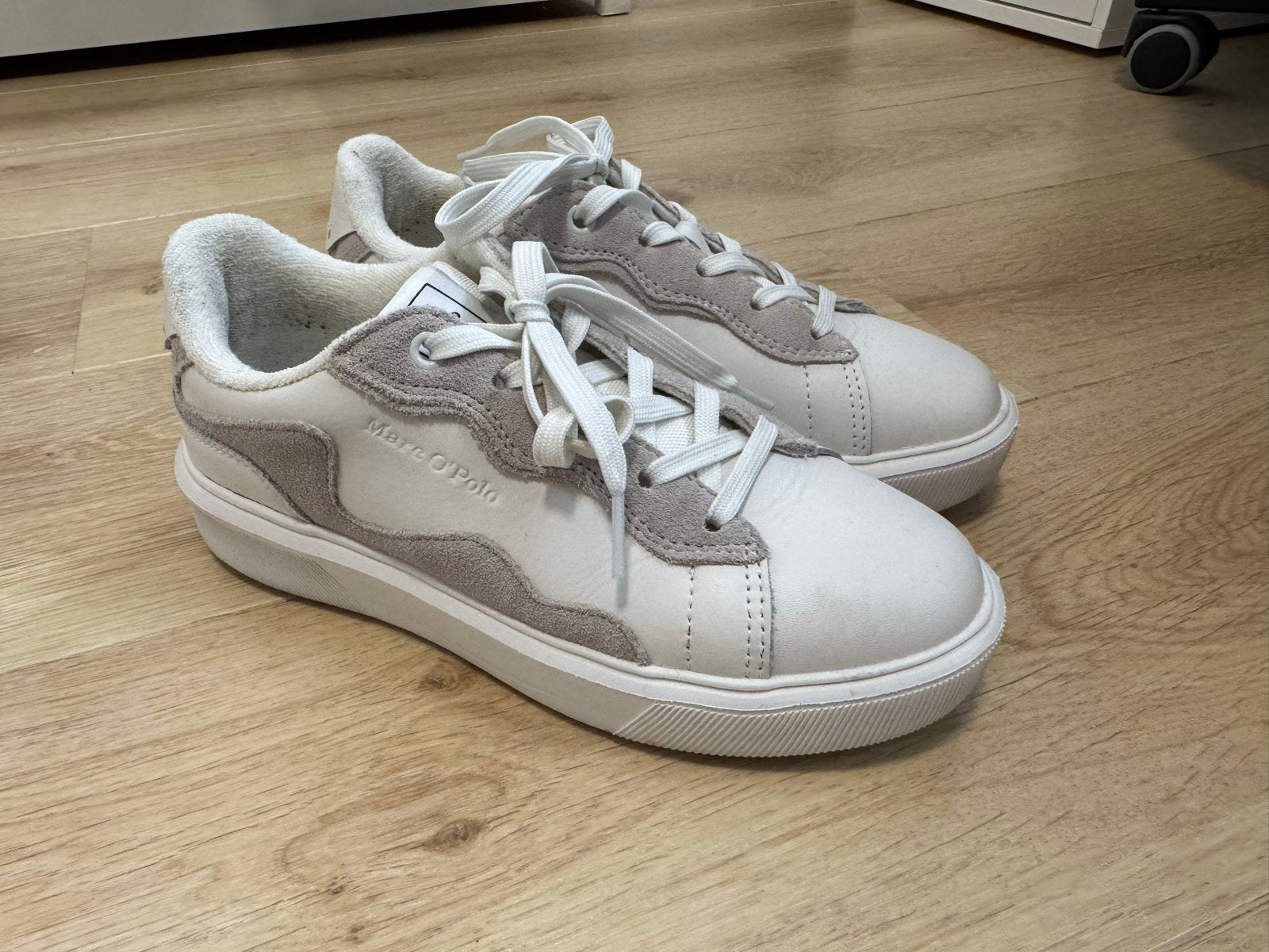 Marc O'Polo sneakers - Maat 37, Wit, Ophalen of Verzenden, Sneakers of Gympen, Zo goed als nieuw
