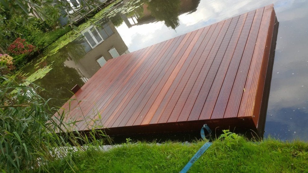 drijvende steiger vlot ponton terras vlonderboot  pontje ark, Ophalen of Verzenden, Nieuw, Onderhoud en Reparatie
