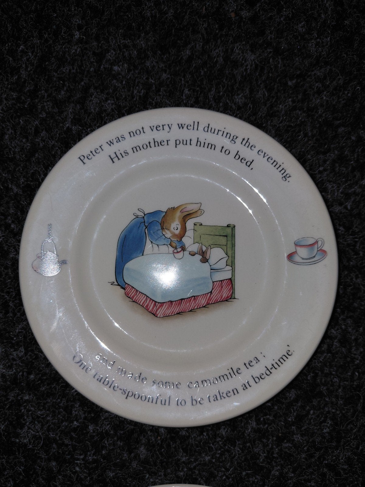 wedgewood bordjes peter rabbit en mrs tiggy-winkle, Ophalen