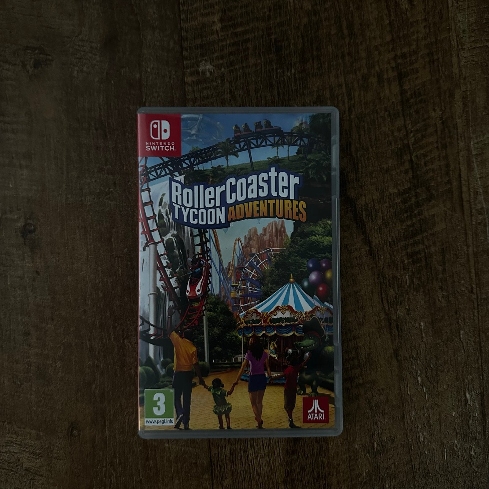 RollerCoaster Tycoon Adventures Nintendo Switch, Ophalen, Zo goed als nieuw, Met games