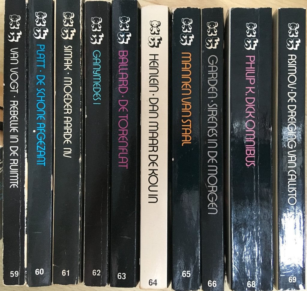 SF pockets € 2,50 p/s FEH, MSF, Prisma, Bruna SF, Born SF, Ophalen of Verzenden, Gelezen, Diverse auteurs