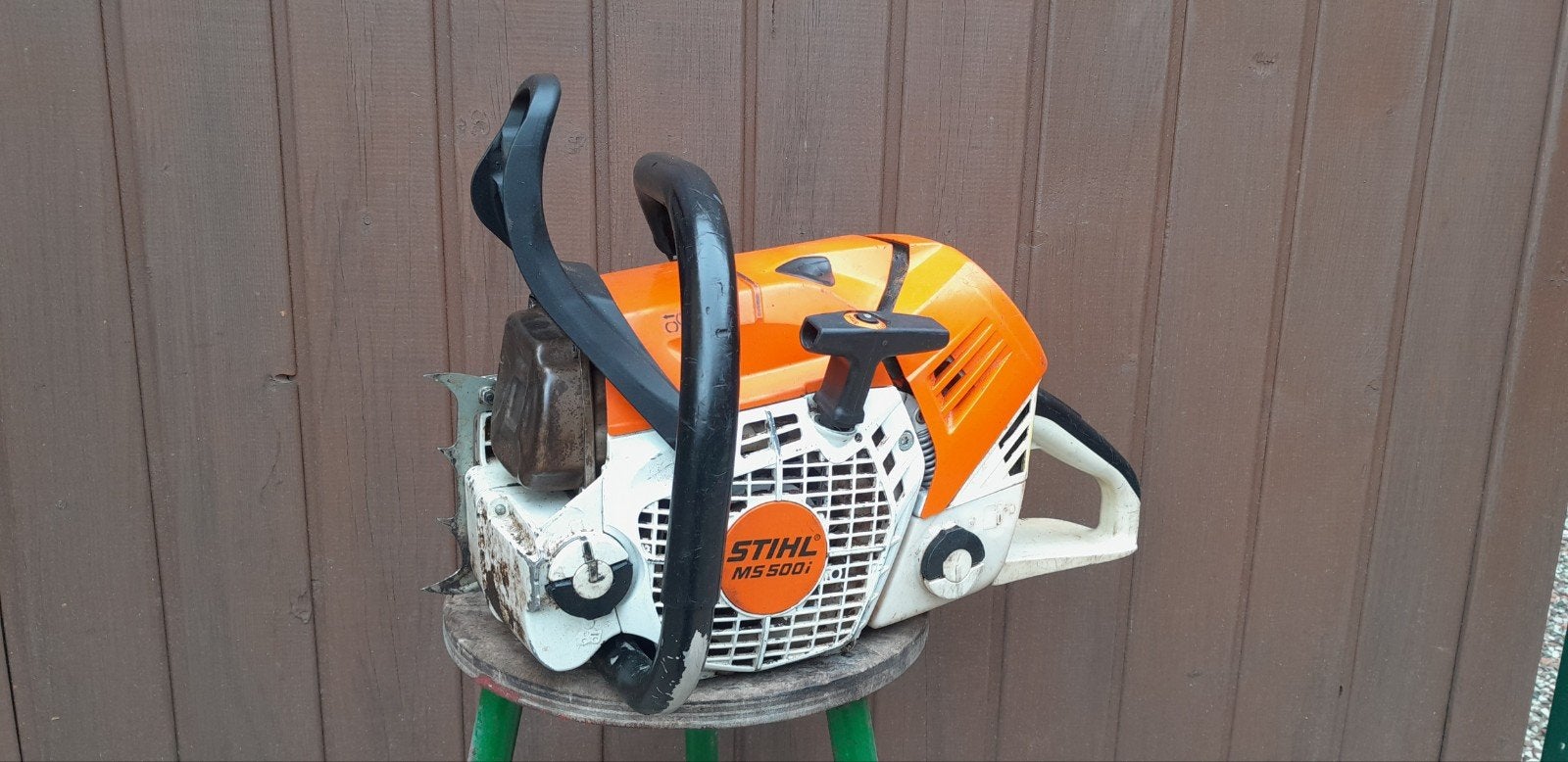 stihl ms500i voor reparatie of onderdelen, Tuin en Terras, Hand-tuingereedschap, Ophalen of Verzenden