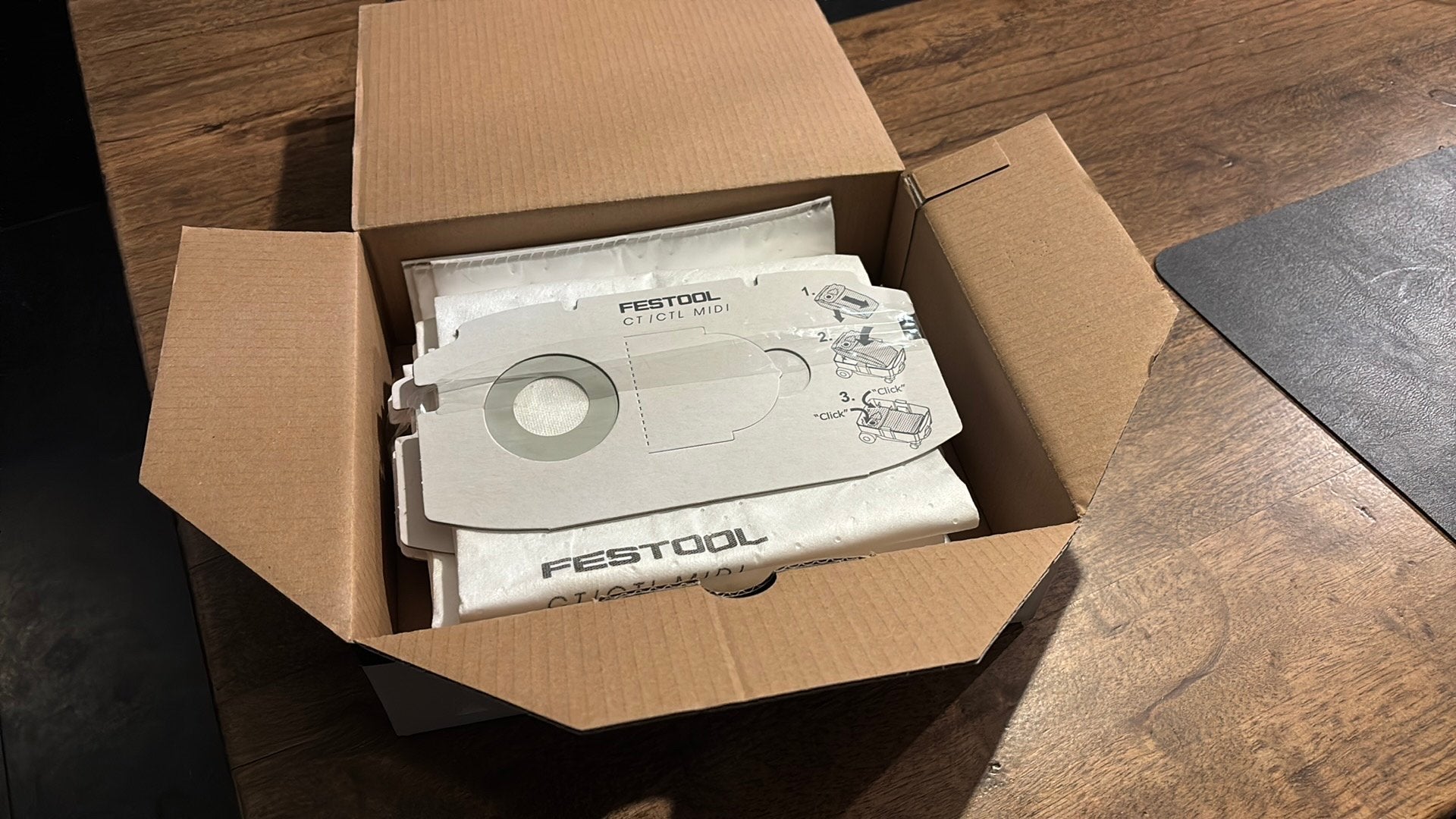 Festool stofzuiger zakken nieuw !, Witgoed en Apparatuur, Ophalen, Nieuw