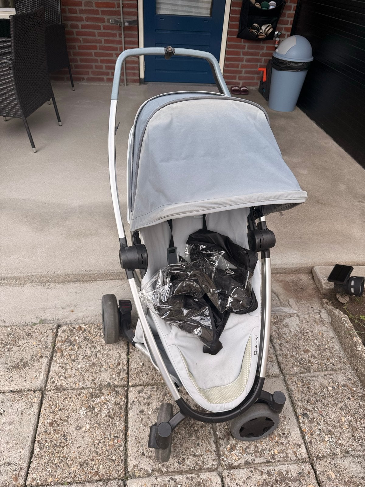 Quinny Zapp Flex Plus kinderwagen - Grijs, Ophalen, Gebruikt, Kinderwagen, Quinny