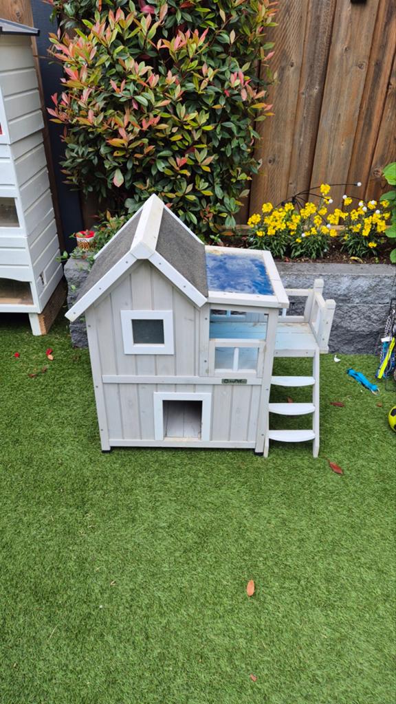 Kattenhuis cathy, Dieren en Toebehoren, Kattenbakken, Ophalen