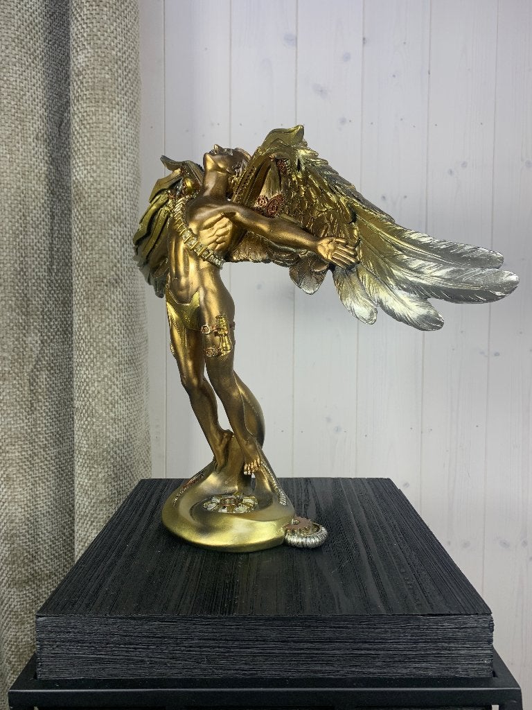 Steampunk Icarus - Decoratie - Shabella-deco, Shabella, Nieuw, Ophalen of Verzenden, Goud