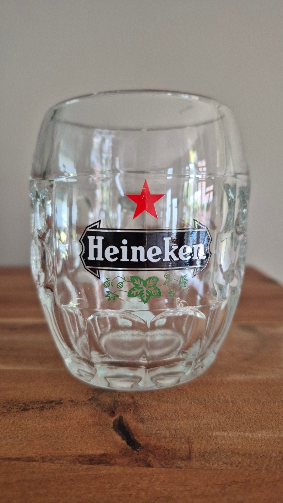 Heineken bierpulletje - 10,5 cm hoog, Ophalen of Verzenden, Gebruikt, Pul(len), Heineken