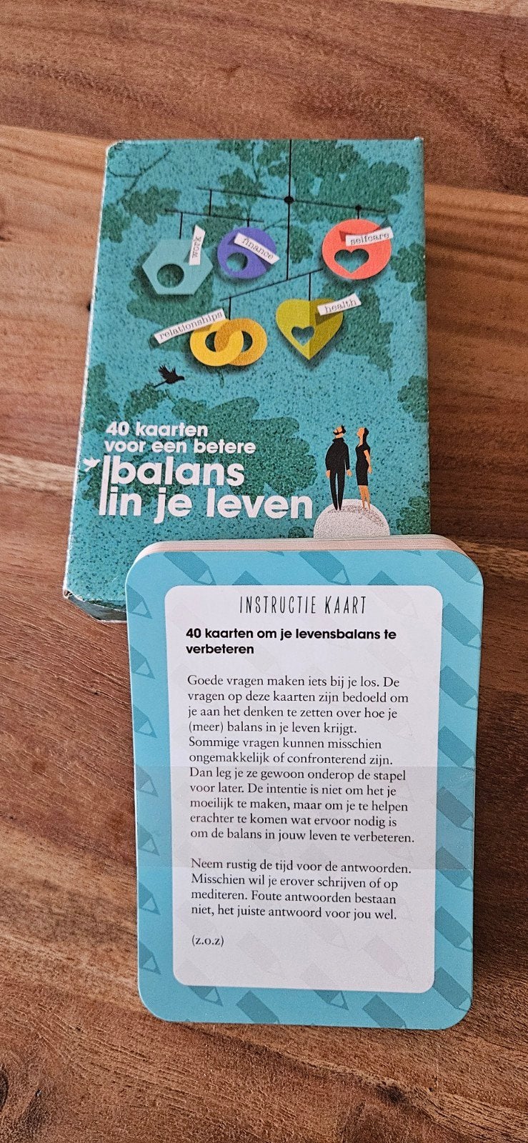 40 kaarten voor een betere balans in je leven, Ophalen of Verzenden, Gelezen